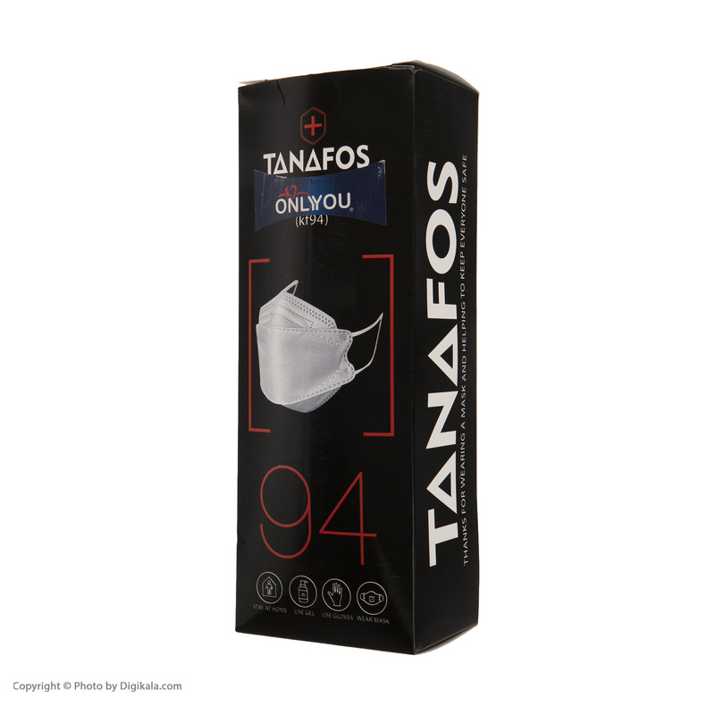 ماسک تنفسی اونلی یو طرح سه بعدی مدل تنفس کد Orng 616 بسته 25 عددی