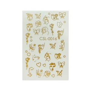 اسلایدر ناخن مدل چهره خطی کد 16