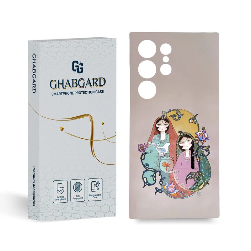 کاور قاب گارد مدل دخترانه مناسب برای گوشی موبایل سامسونگ Galaxy S24 Ultra