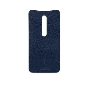 MAHOOT Deep-Blue-Leather Cover Sticker for Motorola Moto X Style