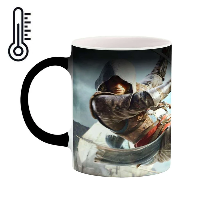 ماگ حرارتی کاکتی مدل اساسینز کرید کد mgh11043