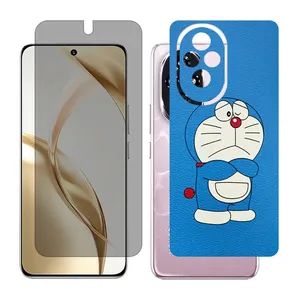 Glass Together model Privacy screen protector suitable for Honor 200 mobile phone with back cover sticker