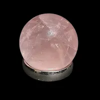 سنگ راف مدل گوی رز کوارتز کد 7-99