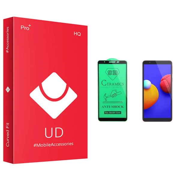 محافظ صفحه نمایش سرامیکی یو دی مدل HQ مناسب برای گوشی موبایل سامسونگ Galaxy A01 core