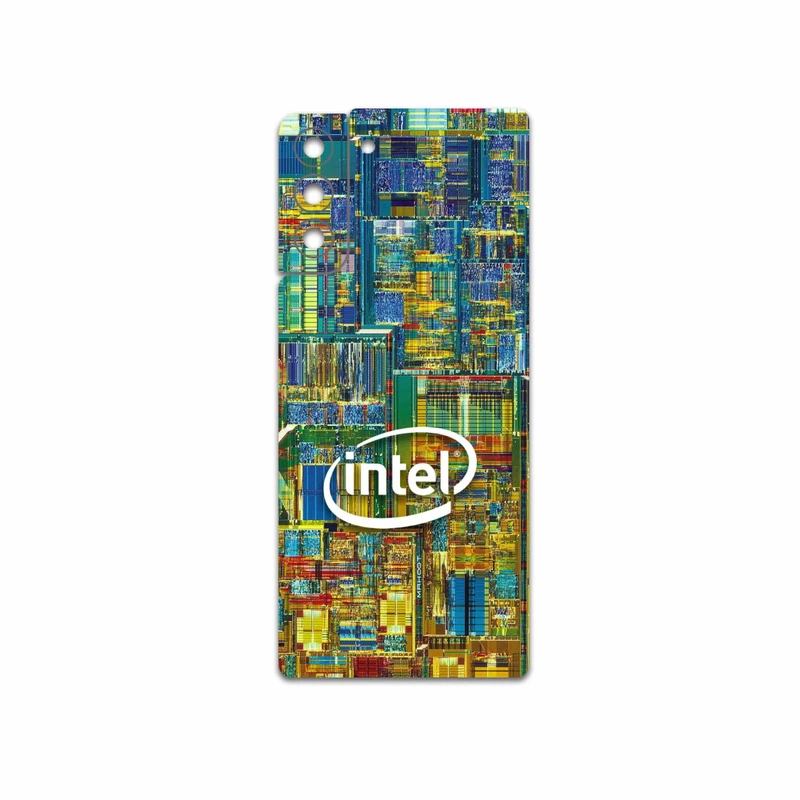 برچسب پوششی ماهوت مدل Intel-Brand مناسب برای گوشی موبایل سامسونگ Galaxy S21 Plus 5G