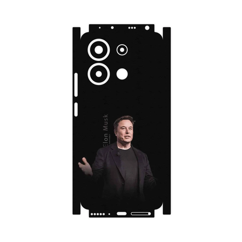 برچسب پوششی ماهوت مدل Elon_Musk-FullSkin مناسب برای گوشی موبایل شیائومی Redmi Note 13 4G