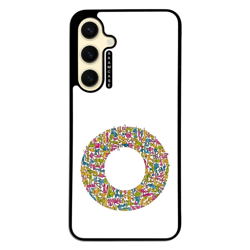 کاور آکام مدل AMC-WSGS24FE-ALPHADOODLEBET-15 مناسب برای گوشی موبایل سامسونگ Galaxy S24 FE