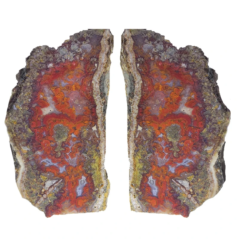 سنگ عقیق مدل شجر کد m1 مجموعه 2 عددی 