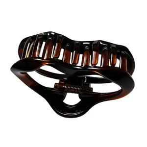 کلیپس مو زنانه مدل نشکن طرح موج دار