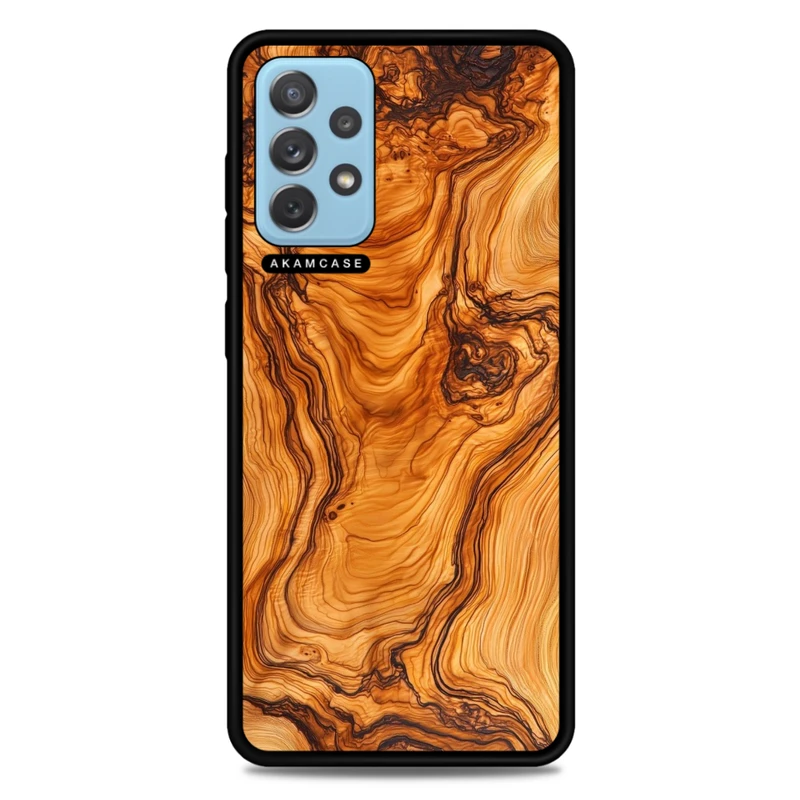 کاور آکام مدل AMC-WSGA72-WOOD-25 مناسب برای گوشی موبایل سامسونگ Galaxy A72