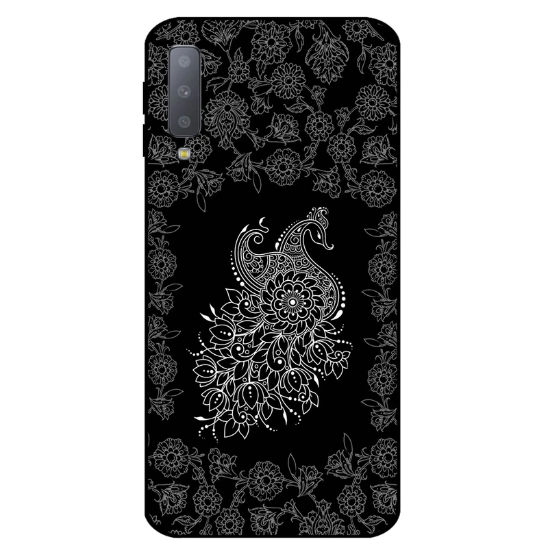 کاور مگافون طرح ققنوس مدل 7425 مناسب برای گوشی موبایل سامسونگ Galaxy A750 (A7 2018)