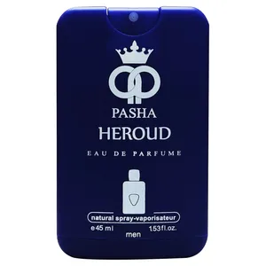 عطر جیبی مردانه پاشا مدل Heroud حجم 45 میلی لیتر