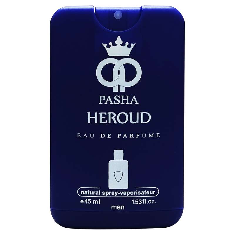 عطر جیبی مردانه پاشا مدل Heroud حجم 45 میلی لیتر