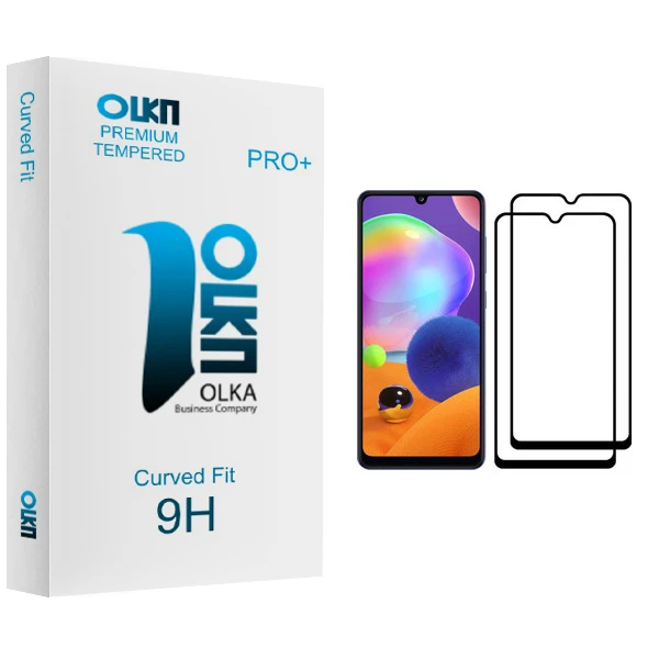 محافظ صفحه نمایش الکا مدل Premium glass مناسب برای گوشی موبایل سامسونگ Galaxy A31 بسته دو عددی