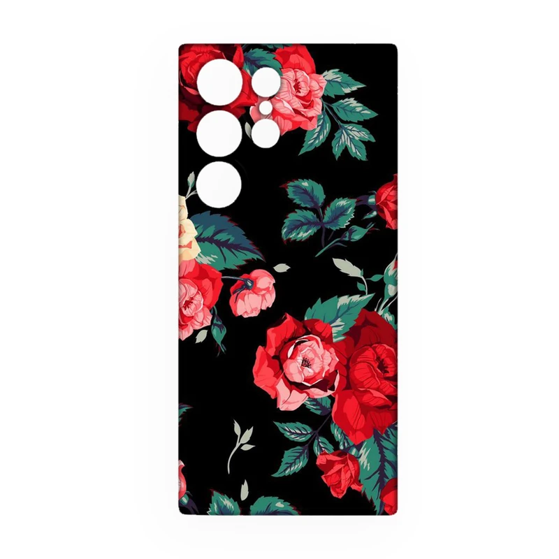 کاور طرح گل کد 85 مناسب برای گوشی موبایل سامسونگ Galaxy S25 Ultra
