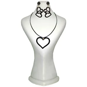 نیم ست زنانه طرح قلب کد 1285