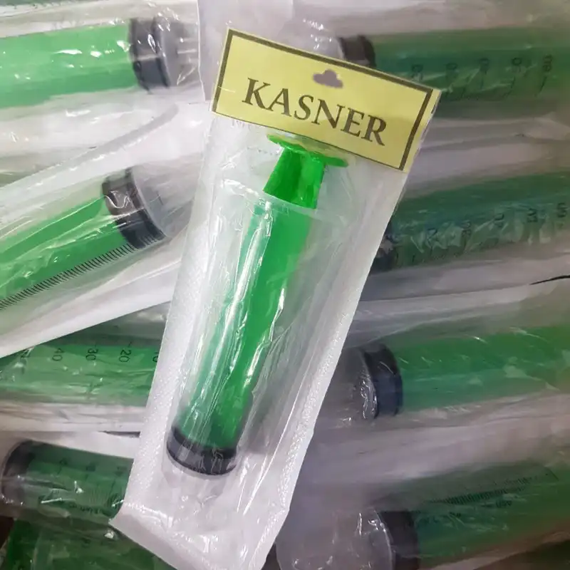 سرنگ ساکشن روغن موتور کاسنر مدل 60MG بسته 14 عددی