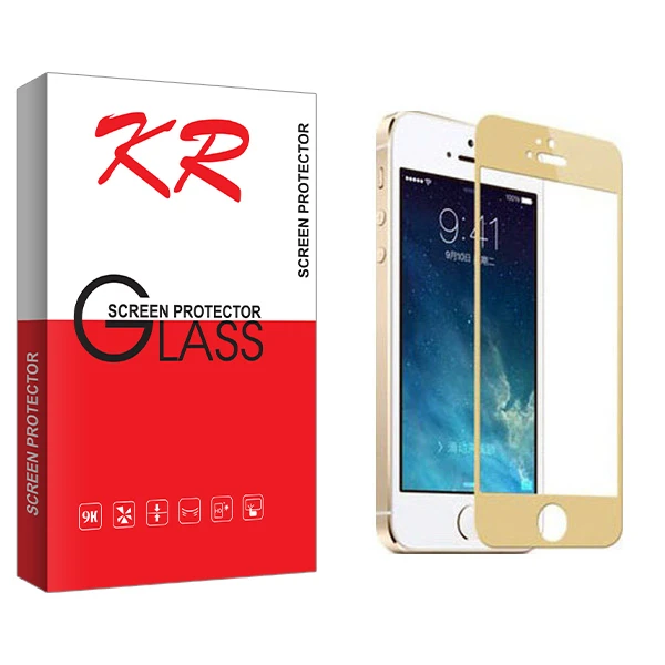 محافظ صفحه نمایش کی آر مدل +HD مناسب برای گوشی موبایل اپل iphone 5/5S