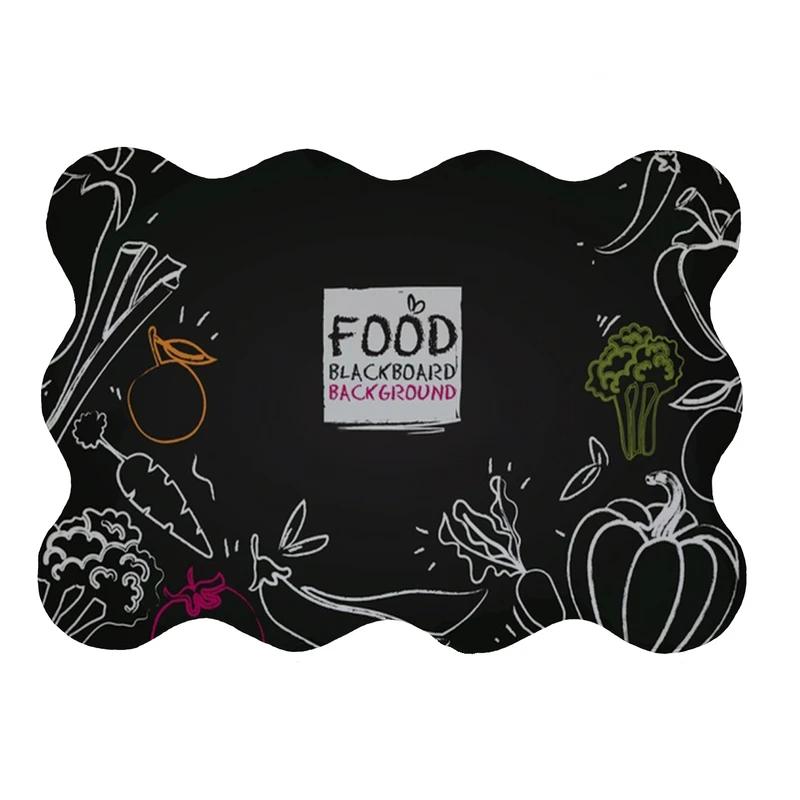 پادری مدل دالبر طرح سبزیجات کد 8254 سایز 80x110 سانتی متر 