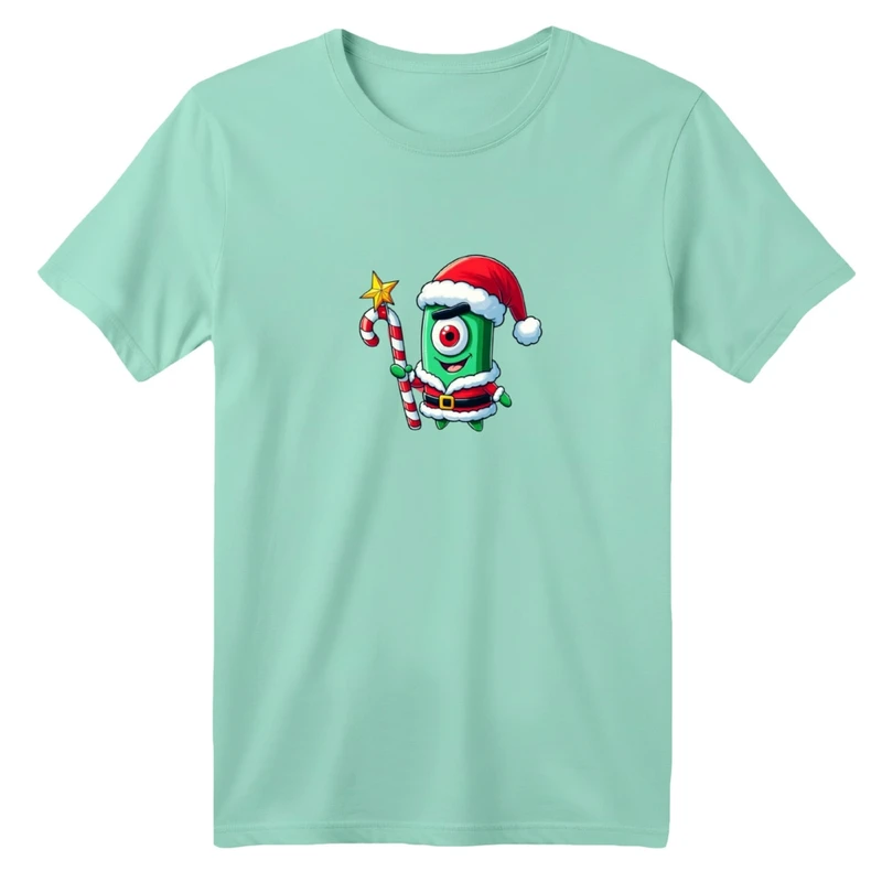 تی شرت آستین کوتاه بچگانه مدل کریسمسی کد 02