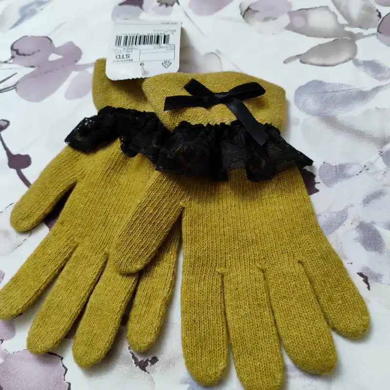 دستکش بافتنی زنانه مدل w38583z8