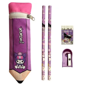 بسته لوازم تحریر مدل کرومی کد 5 مجموعه 5 عددی 