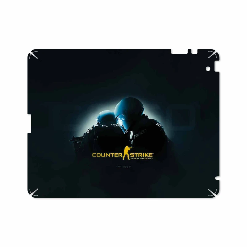 برچسب پوششی ماهوت مدل Counter-Strike مناسب برای تبلت اپل iPad 2 2011 A1397