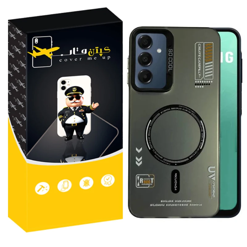 کاور کپتن قاب مدل SO COOL طرح UV مناسب برای گوشی موبایل سامسونگ Galaxy A36