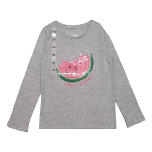 تی شرت آستین بلند دخترانه کول کلاب مدل 371