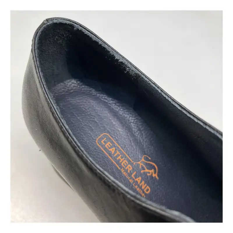 کفش زنانه سرزمین چرم کد 1558 رنگ مشکی