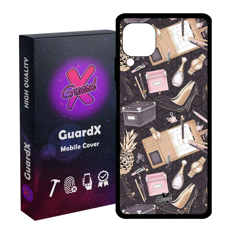 کاور گارد ایکس طرح دخترانه مدل Glass10310 مناسب برای گوشی موبایل هوآوی Nova 7i / Nova 6 SE / P40 Lite