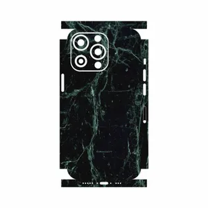 MAHOOT Graphite-Green-Marble-FullSkin Cover Sticker for Apple iphone 13 Pro