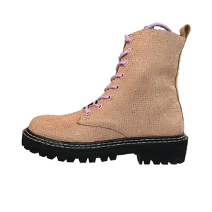 نیم بوت زنانه مدل نگینی