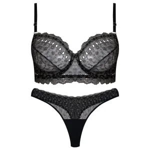 ست شورت و سوتین زنانه برتا مدل فنردار کد 5123-2082-BB