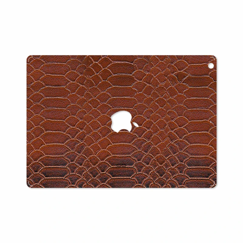 برچسب پوششی ماهوت مدل Brown-Snake-Leather مناسب برای تبلت اپل iPad Air 2013 A1476