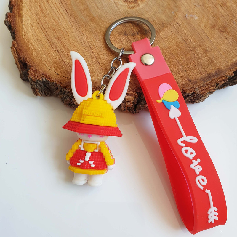 جاکلیدی مدل سیلیکونی طرح ماینکرافت لگو خرگوش کد DB20