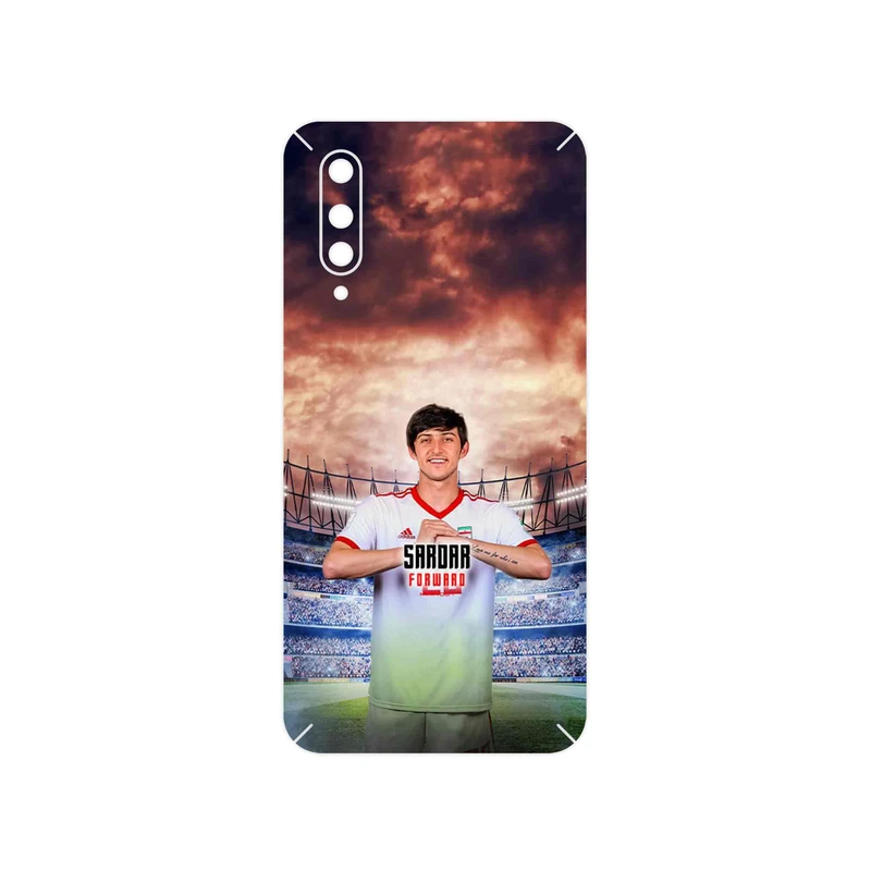 برچسب پوششی ماهوت مدل Sardar Azmoun مناسب برای گوشی موبایل شیائومی MI 9 Lite