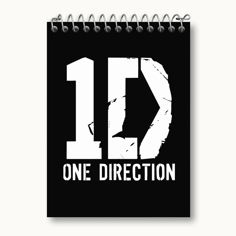 دفتر یادداشت 50 برگ خندالو مدل گروه موسیقی وان دایرکشن One Direction کد 2925