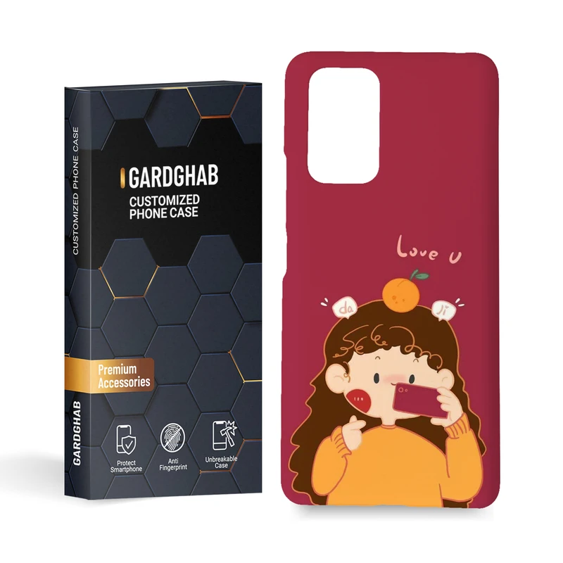 کاور گارد قاب مدل دخترانه مناسب برای گوشی موبایل شیائومی Redmi note 10 pro 4g