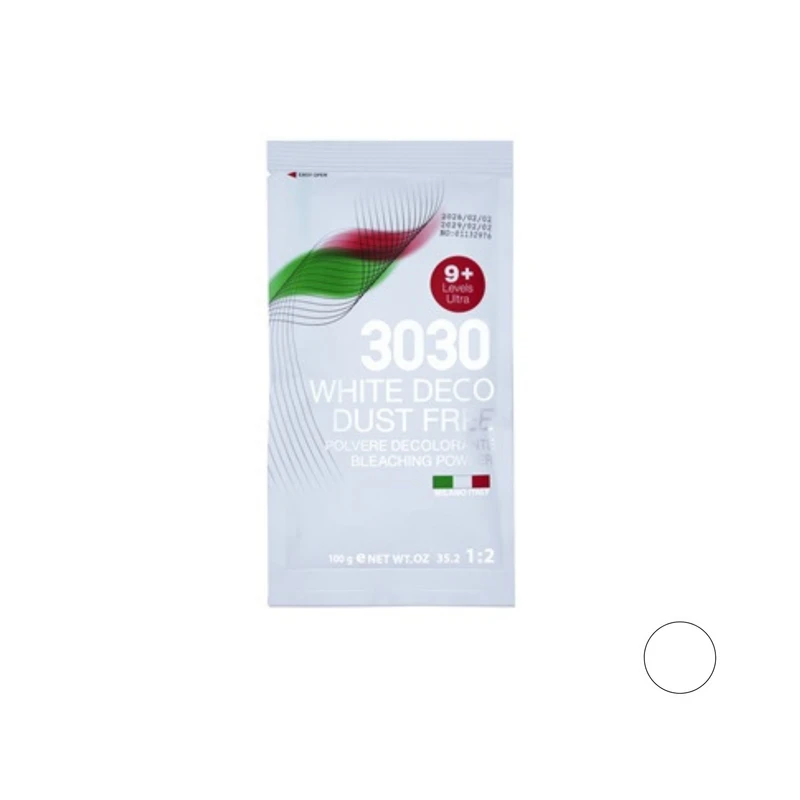 پودر دکلره 3030 مدل ULTRA 100 وزن 100 گرم رنگ سفید