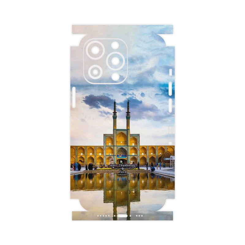 برچسب پوششی ماهوت مدل Amir Chakhmaq Square Yazd-FullSkin مناسب برای گوشی موبایل اپل iphone 13 Pro