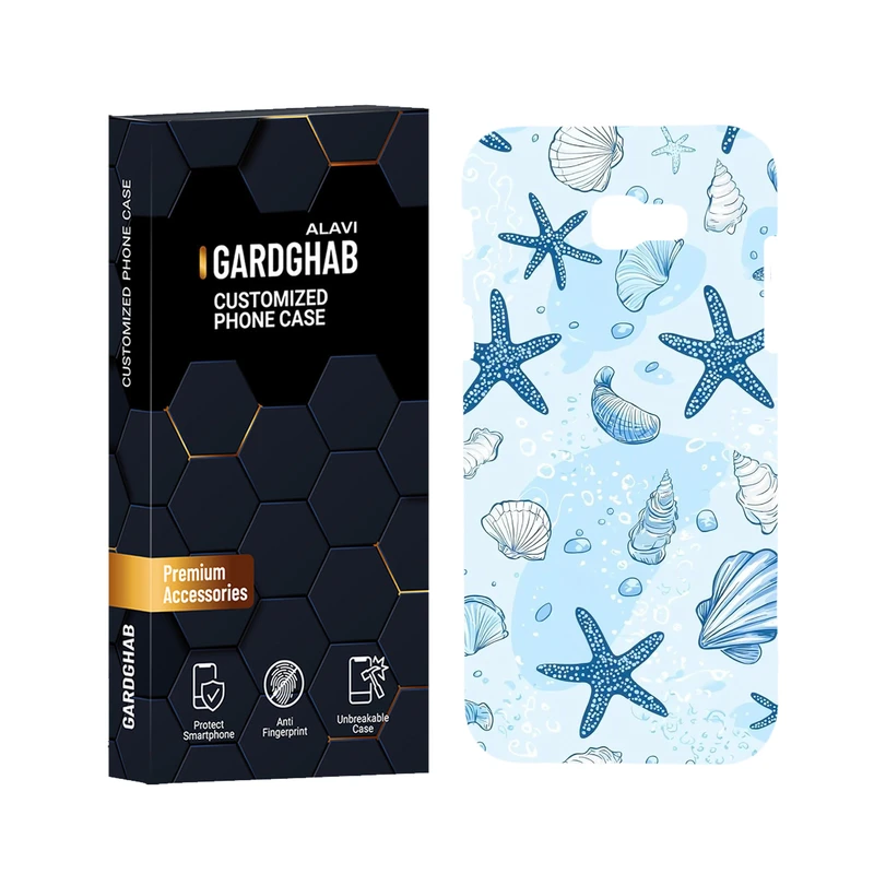 کاور گارد قاب علوی مدل حیوانات مناسب برای گوشی موبایل سامسونگ Galaxy A720 / A7 2017