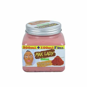ماسک صورت مکس لیدی مدل  خاک رس حجم 600 میلی لیتر