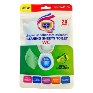 دستمال تمیز کننده توالت فرنگی کواکوا مدل Citrus بسته 20 عددی