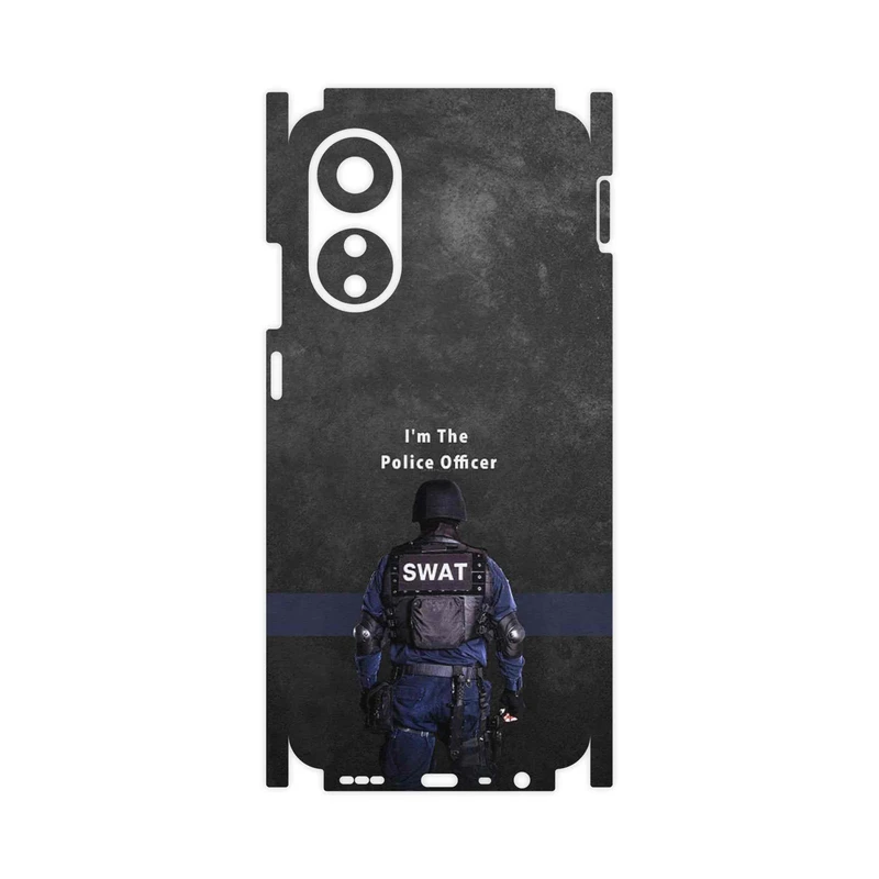 برچسب پوششی ماهوت مدل Police Officer-FullSkin مناسب برای گوشی موبایل اپو A78 4G