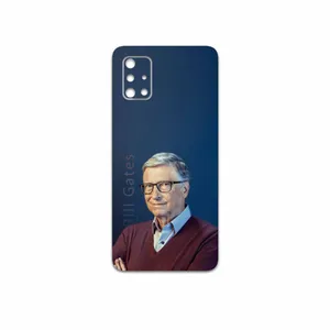 MAHOOT Bill Gates Cover Sticker for Samsung Galaxy A71 5G