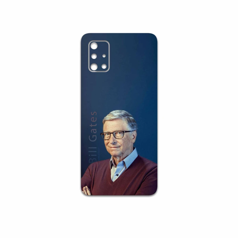 برچسب پوششی ماهوت مدل Bill Gates مناسب برای گوشی موبایل سامسونگ Galaxy A71 5G