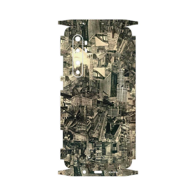 برچسب پوششی ماهوت مدل Collage of Skyscraper-FullSkin مناسب برای گوشی موبایل شیائومی Mi Note 10 Lite