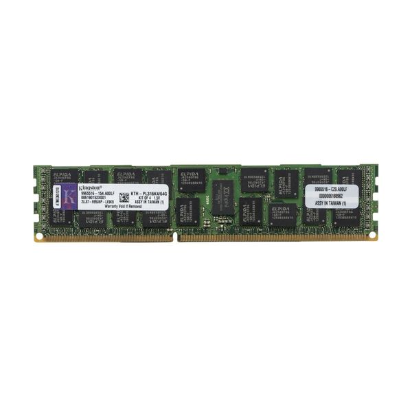 رم سرور DDR3 تک کاناله 1333 مگاهرتز CL9 کینگستون مدل 9965516 ظرفیت 16 گیگابایت