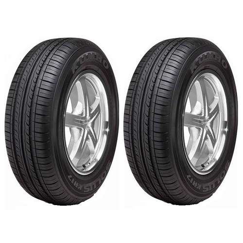 لاستیک خودرو کومهو مدل Solus KH17 سایز 195/50R16 - دو حلقه